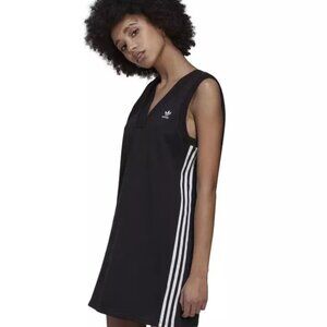 Adidas black & white Tank Mini Dress ❄️